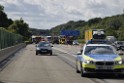 Schwerer LKW VU PKlemm A 4 Rich Olpe auf der Rodenkirchener Bruecke P298